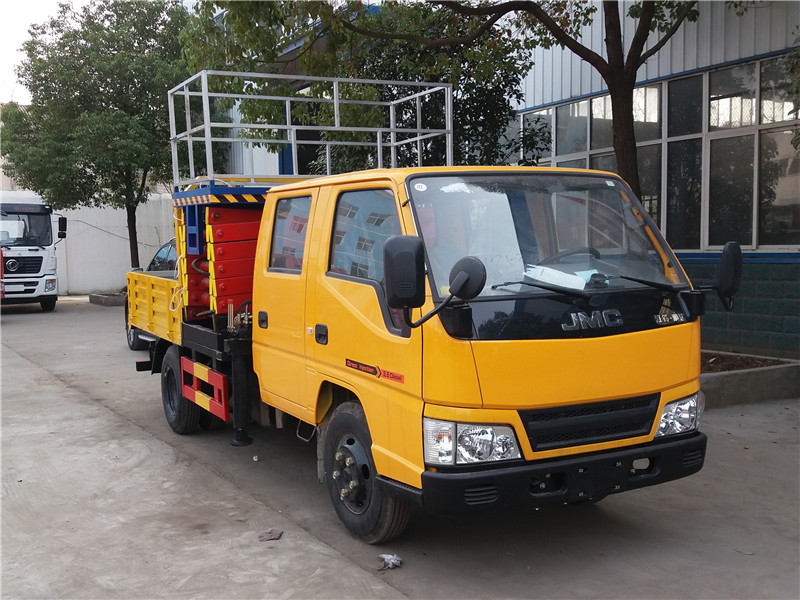 (من 8 إلى 12 متر، علامة زرقاء) Jiangling Double-row · منصة رفع