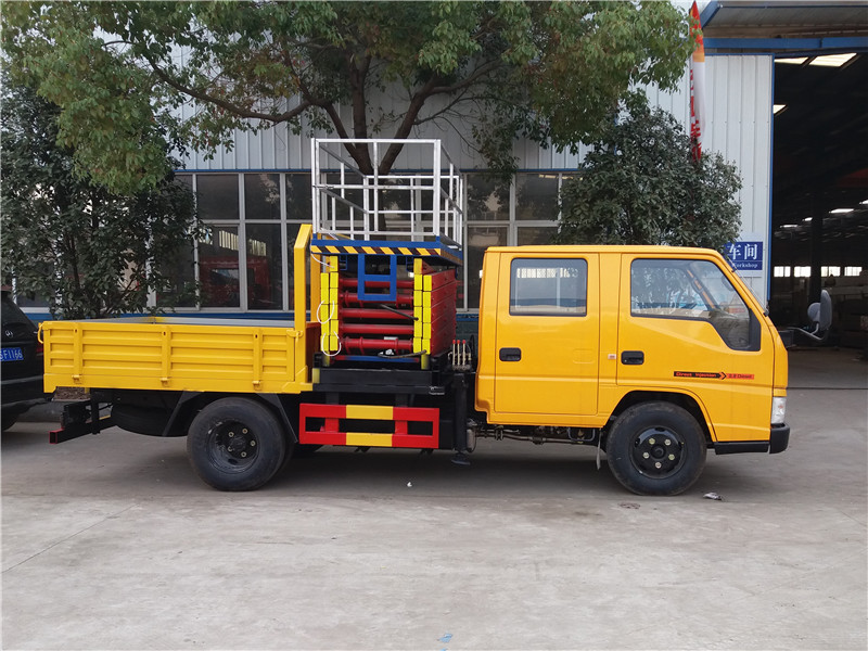 (من 8 إلى 12 متر، علامة زرقاء) Jiangling Double-row · منصة رفع