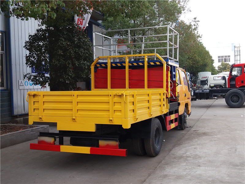 (من 8 إلى 12 متر، علامة زرقاء) Jiangling Double-row · منصة رفع