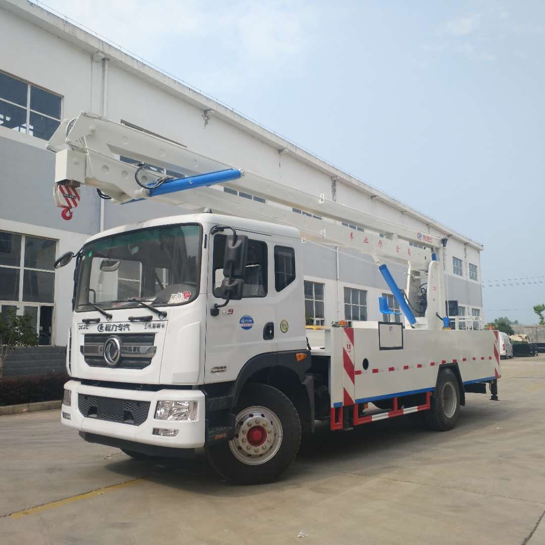 (20-22 متر) Dongfeng D9 منصة العمل الجوية القابلة للطي