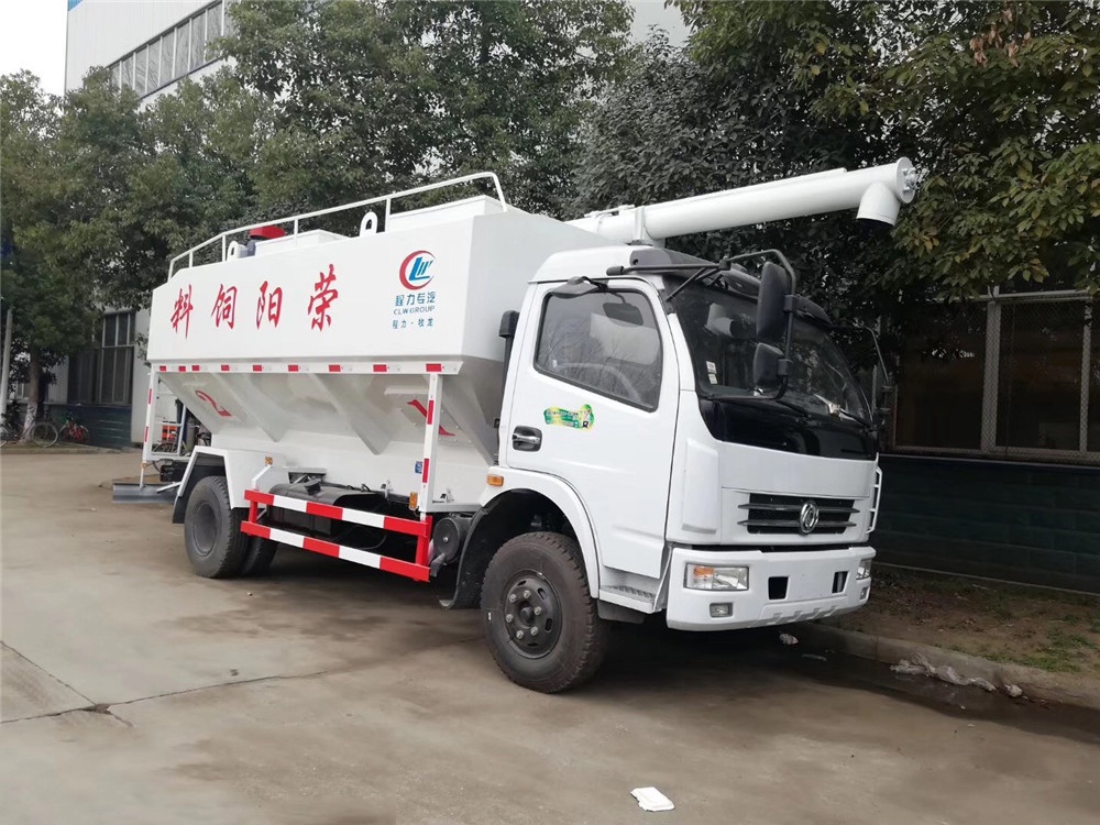 شاحنة Dongfeng Dolica [12 مكعب] شاحنة نقل الأعلاف
