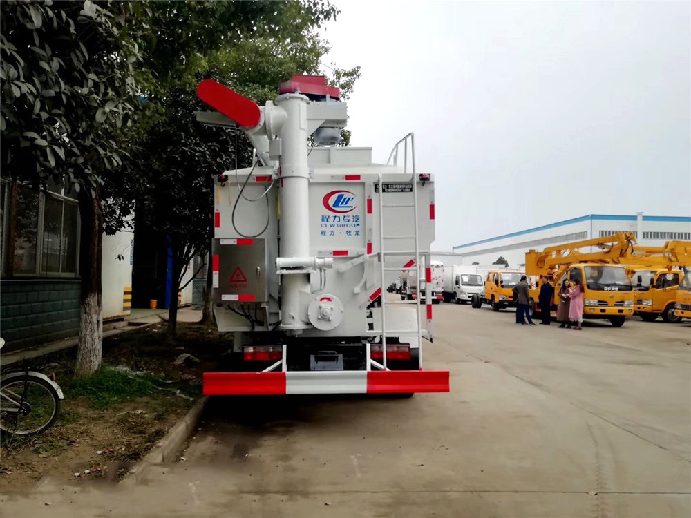 شاحنة Dongfeng Dolica [12 مكعب] شاحنة نقل الأعلاف