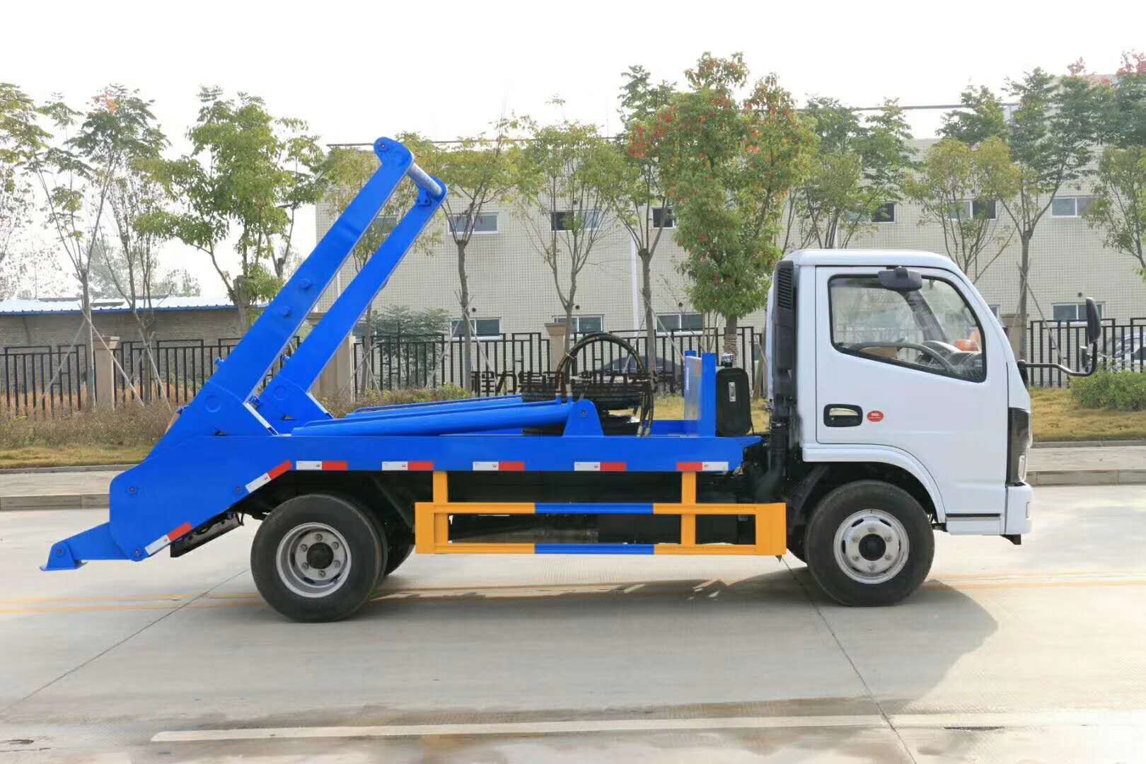 【6 أطراف】 شاحنة نفايات دورانية دونفانغ D6
