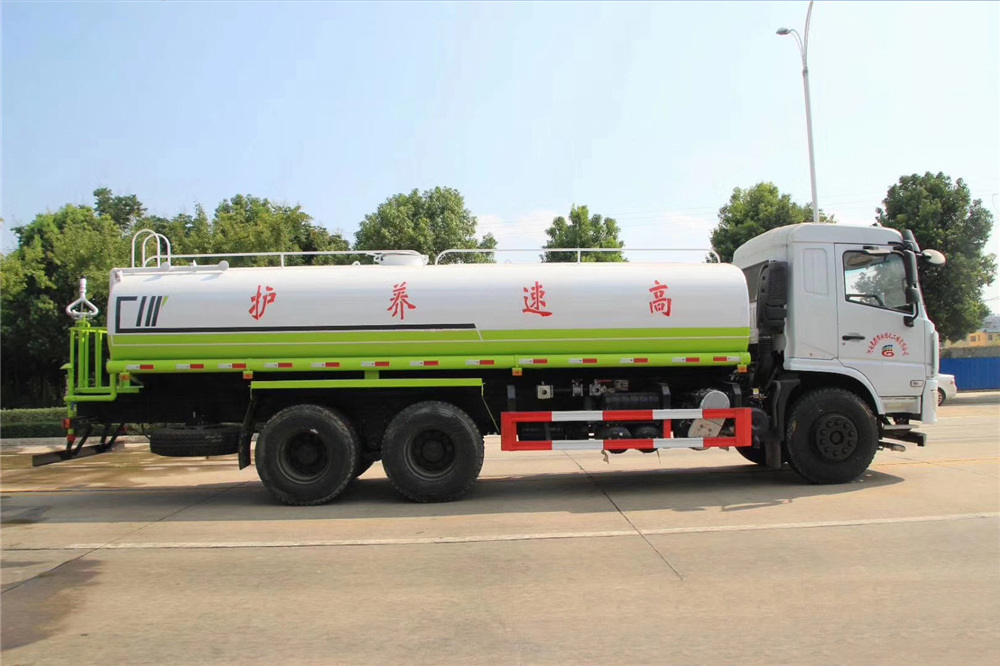 [20 مكعب] شاحنة Dongfeng منخفضة المقعدين خلفية محورين مائي للنقل