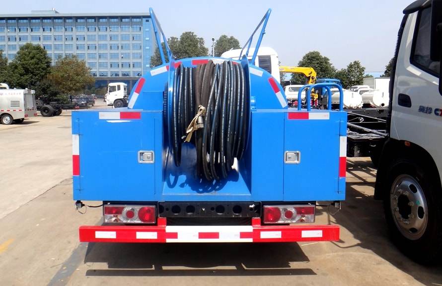 سيارة نظافة Jiangling Blue Plate عالية الضغط
