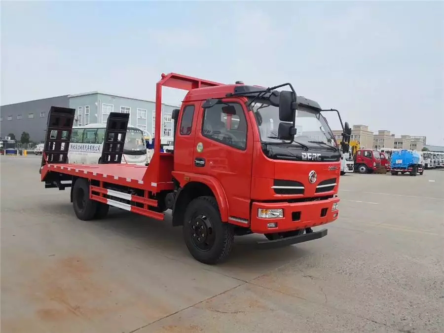 Dongfeng Furuca ثقيلة 12 طن شاحنة رافعة خلفية