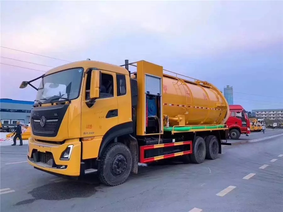 مركبة Tianlonghao Double Bridge 20 طن لنظافة وتسحب النفايات