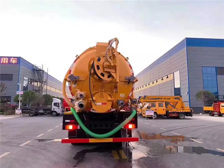 مركبة Tianlonghao Double Bridge 20 طن لنظافة وتسحب النفايات