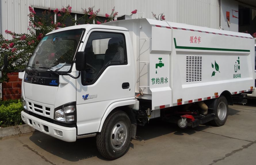 شاحنة Isuzu الصغيرة للتنظيف بالسحب العكسي