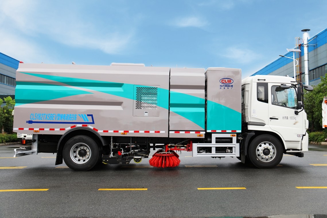 سيارة Dongfeng Tianjin الكهربائية النظيفة للتنظيف والتطهير