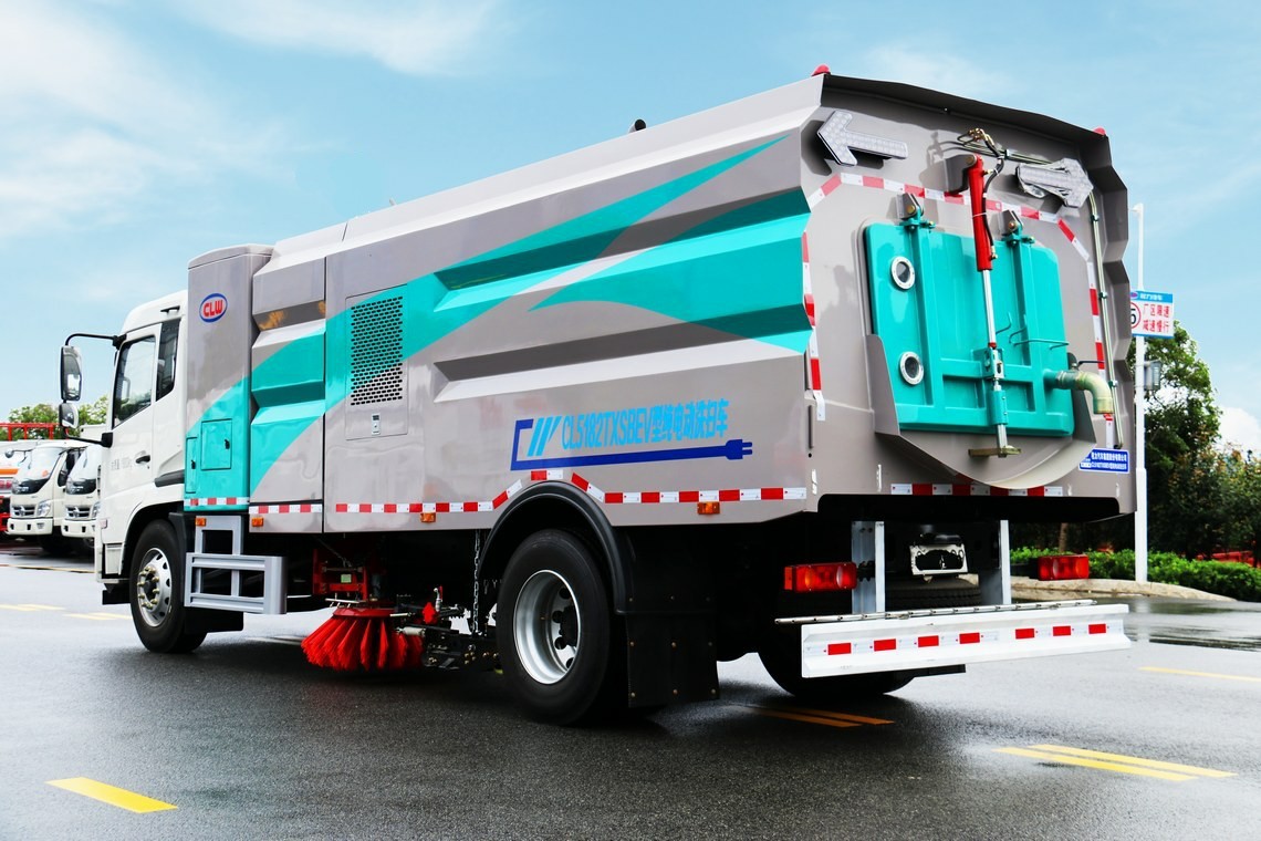 سيارة Dongfeng Tianjin الكهربائية النظيفة للتنظيف والتطهير