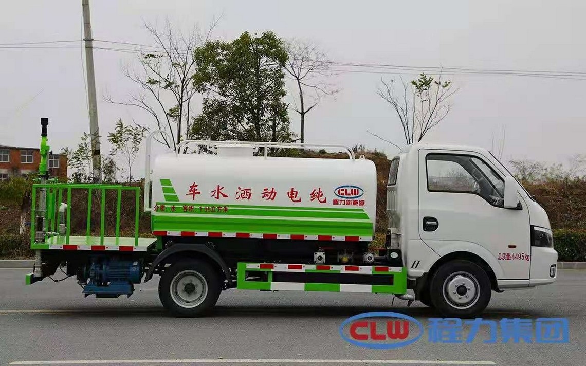  Dongfeng Huashen سيارة ماء كهربائية ثلاثية العجلات
