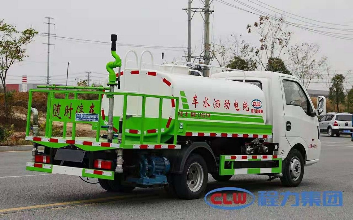  Dongfeng Huashen سيارة ماء كهربائية ثلاثية العجلات