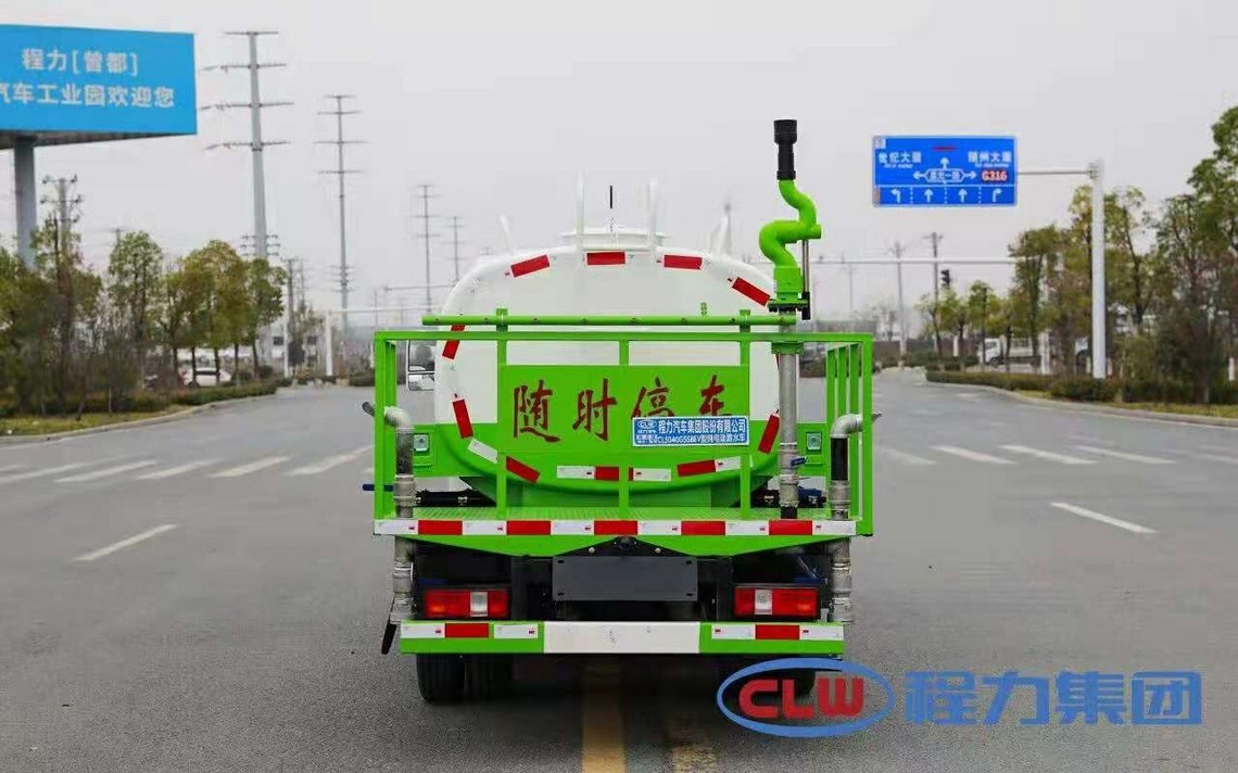  Dongfeng Huashen سيارة ماء كهربائية ثلاثية العجلات