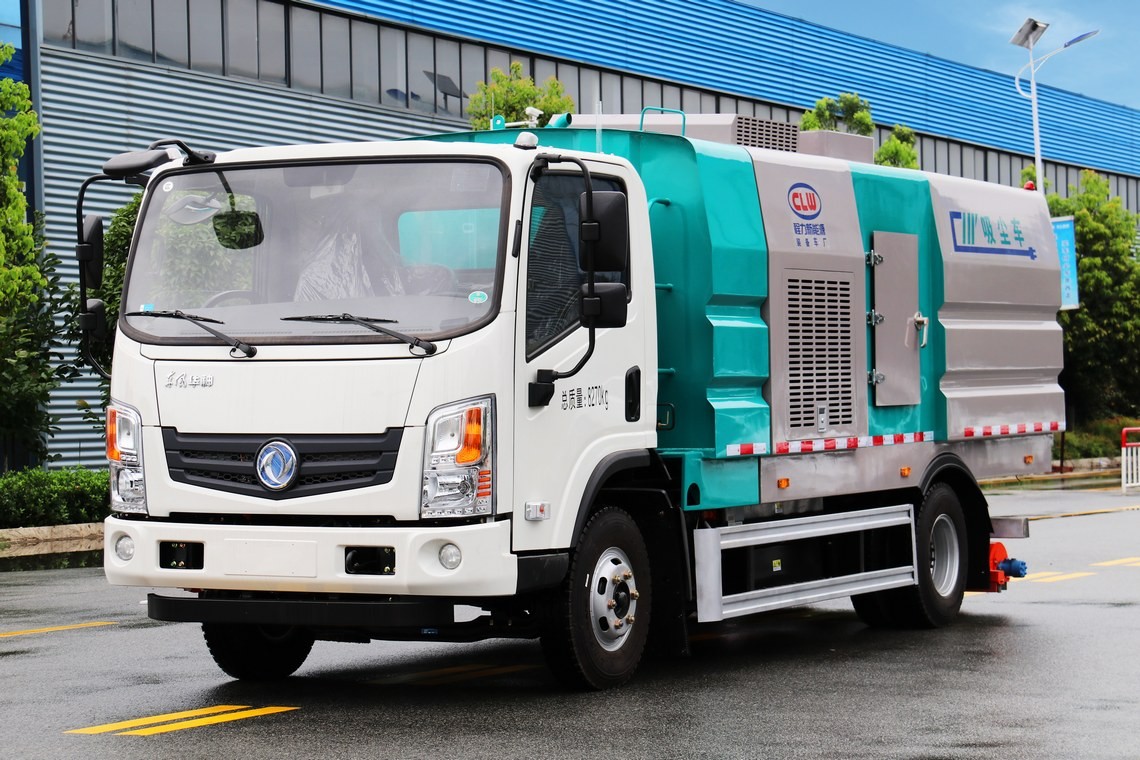 سيارة تنظيف Dongfeng Huashen 5.5 مكعب كهربائية بالكامل