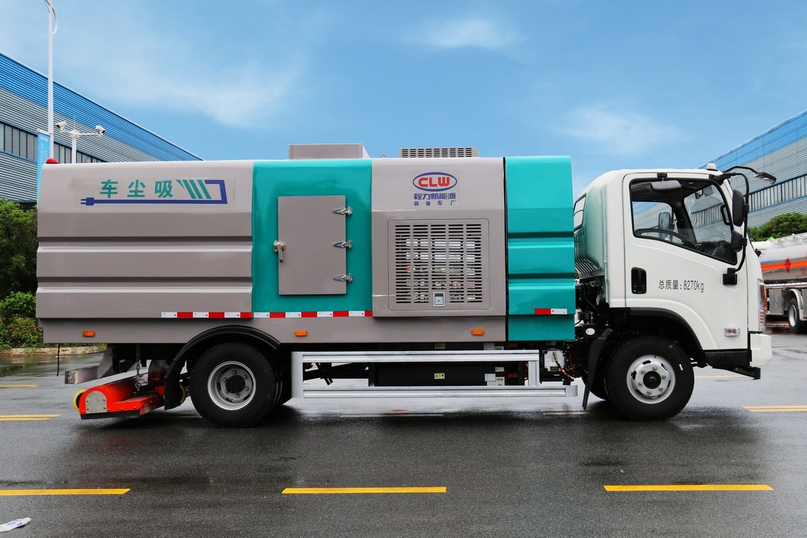 سيارة تنظيف Dongfeng Huashen 5.5 مكعب كهربائية بالكامل