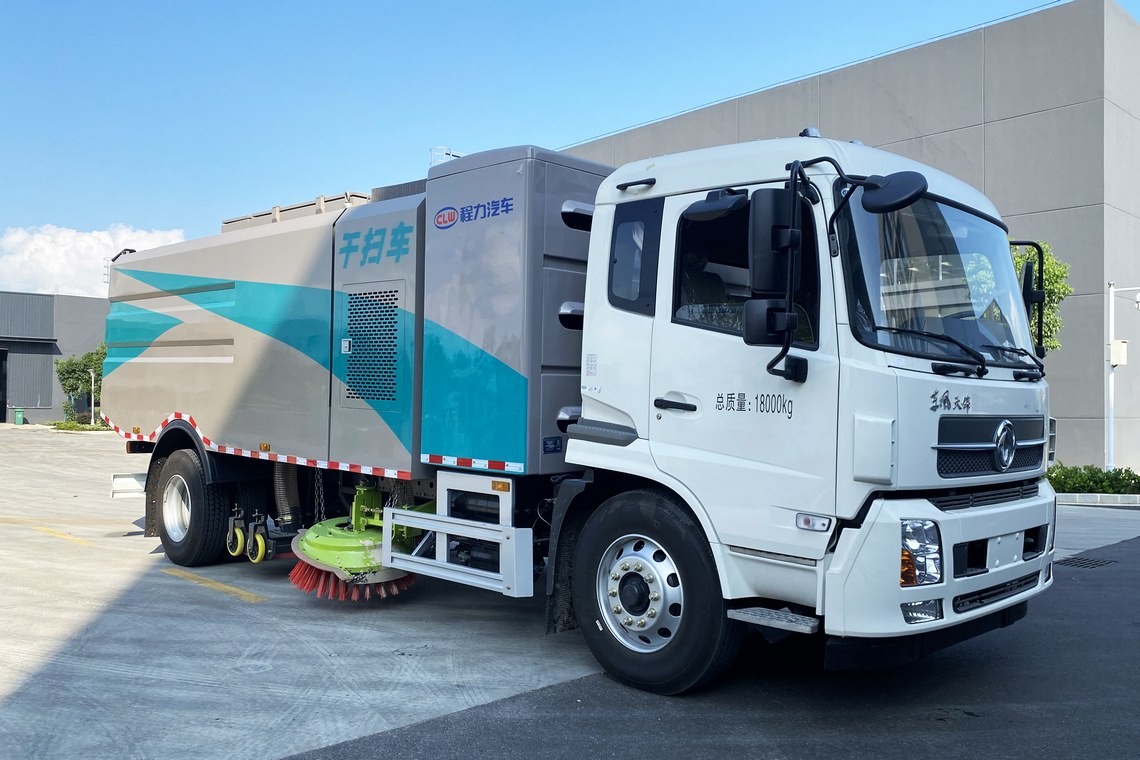 سيارة تنظيف جافة كهربائية نظيفة بتنظيف Dongfeng Tianjin