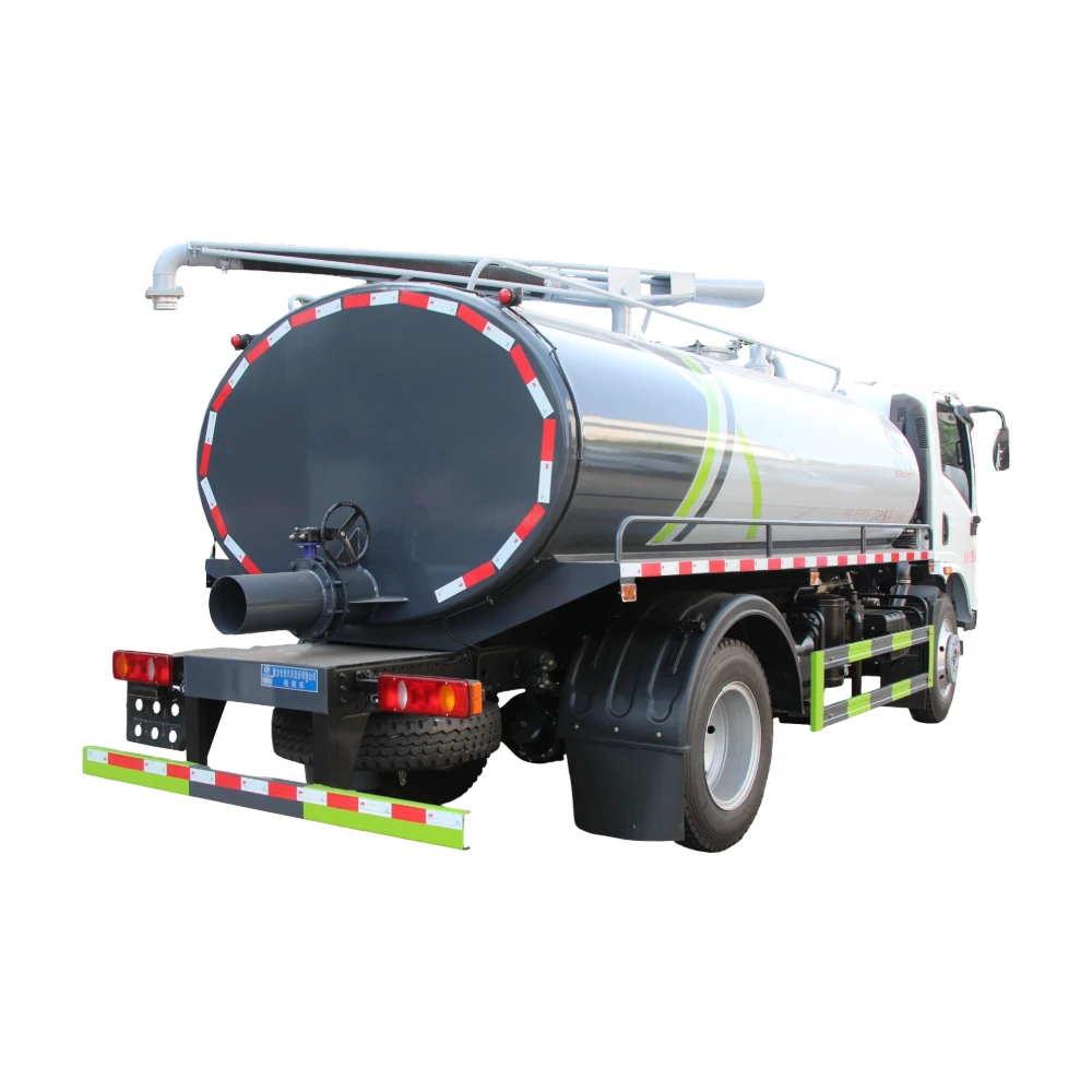 بيع مباشر للشاحنة المزودة بفرامل Dongfeng Huashen 8 طن لسحب الصرف الصحي. سحب وإطلاق الصرف الصحي تحت الأرض.