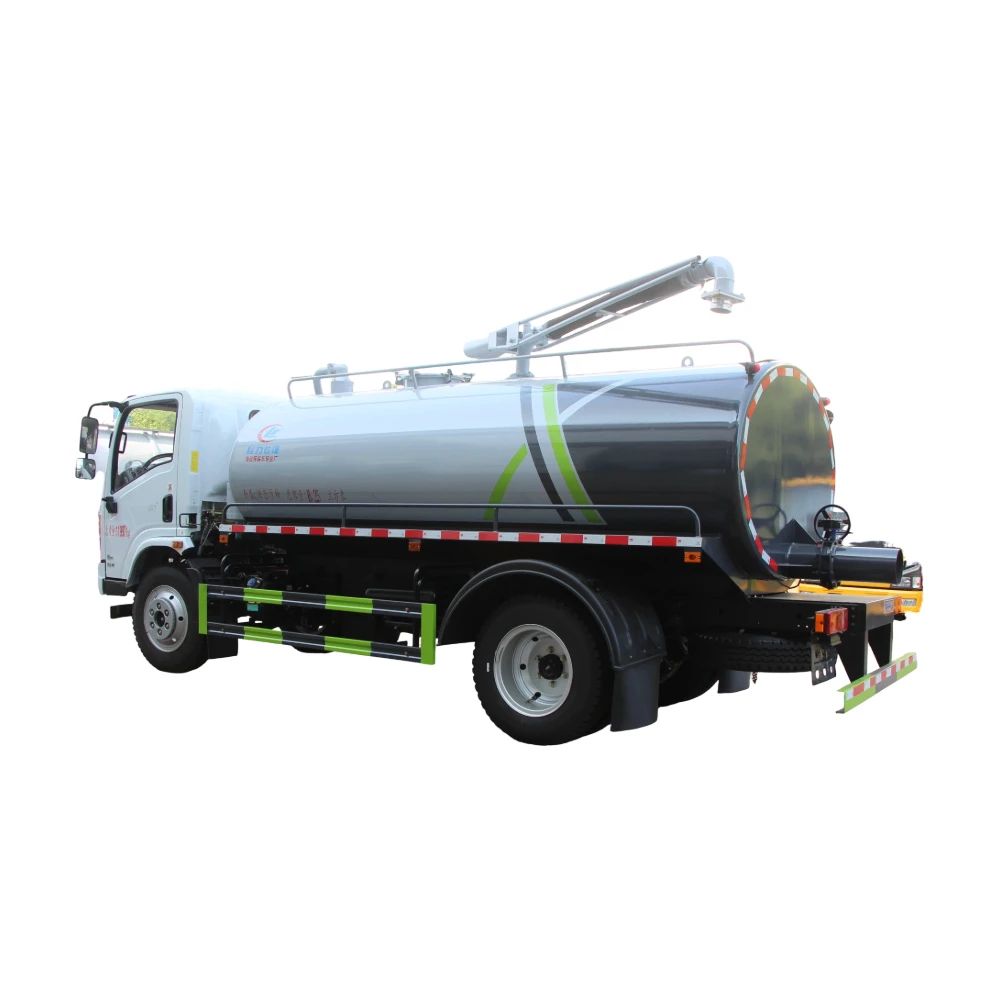 بيع مباشر للشاحنة المزودة بفرامل Dongfeng Huashen 8 طن لسحب الصرف الصحي. سحب وإطلاق الصرف الصحي تحت الأرض.