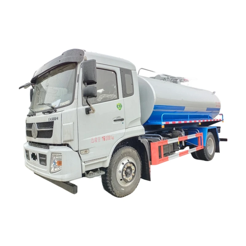 دونفين  شاحنة سحب المجاري اليدوية تنظيف الأنابيب البولية 6000L-13000L شاحنة شفط البراز بالهواء الضاغط