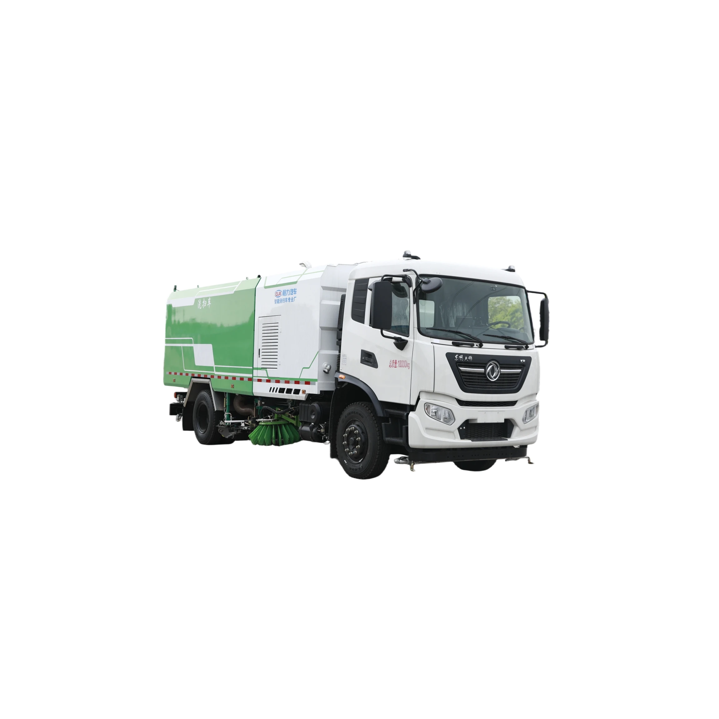 CLW5180TXSD6 Dongfeng Tianjin Cleaning and Sweeping Vehicle with Engine Gear Pump 18000kg