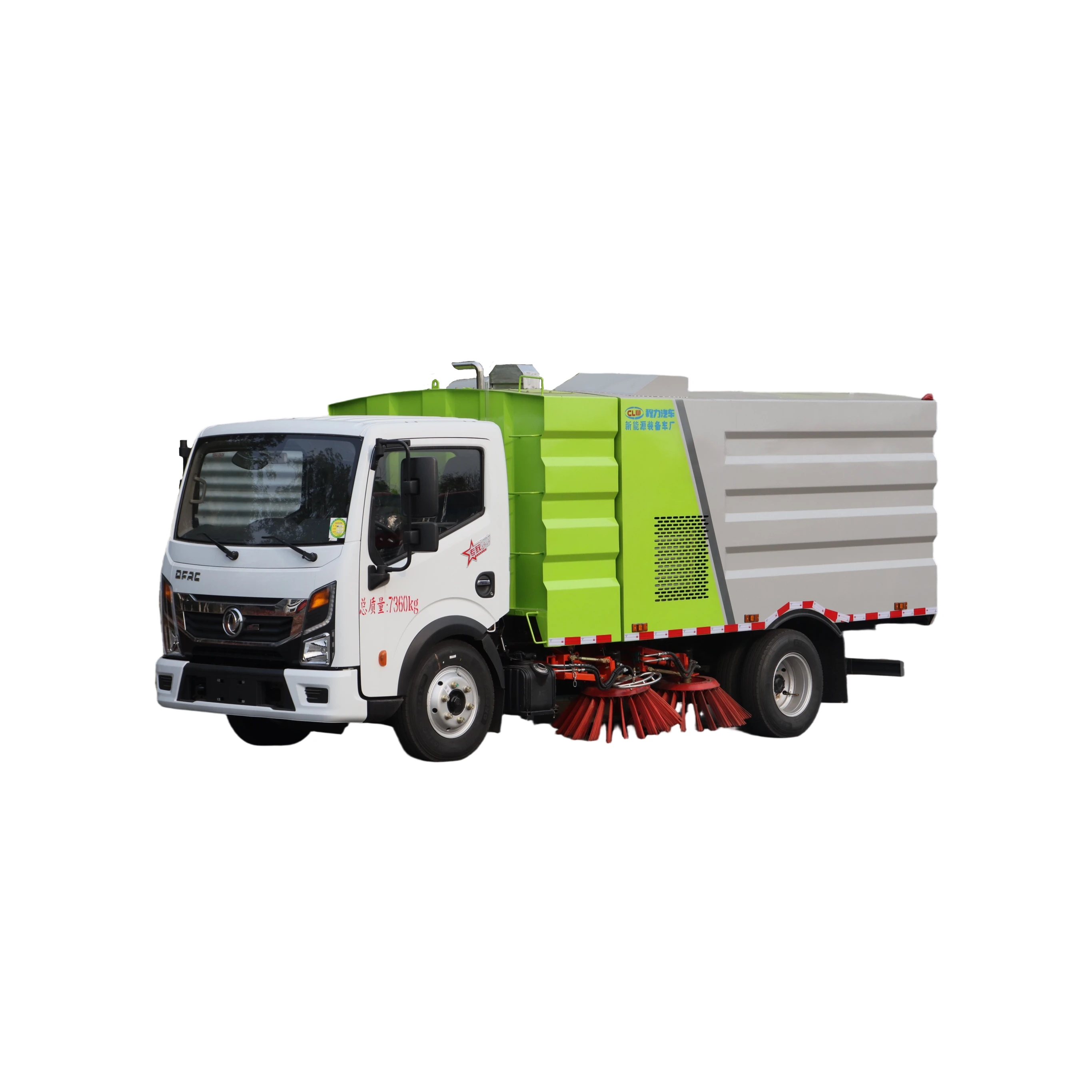 CL5070TSLE6 صغير دوليكا اروبية 6 ديزل آلي شاحنة خفيفة تنظيف الشوارع للطرق