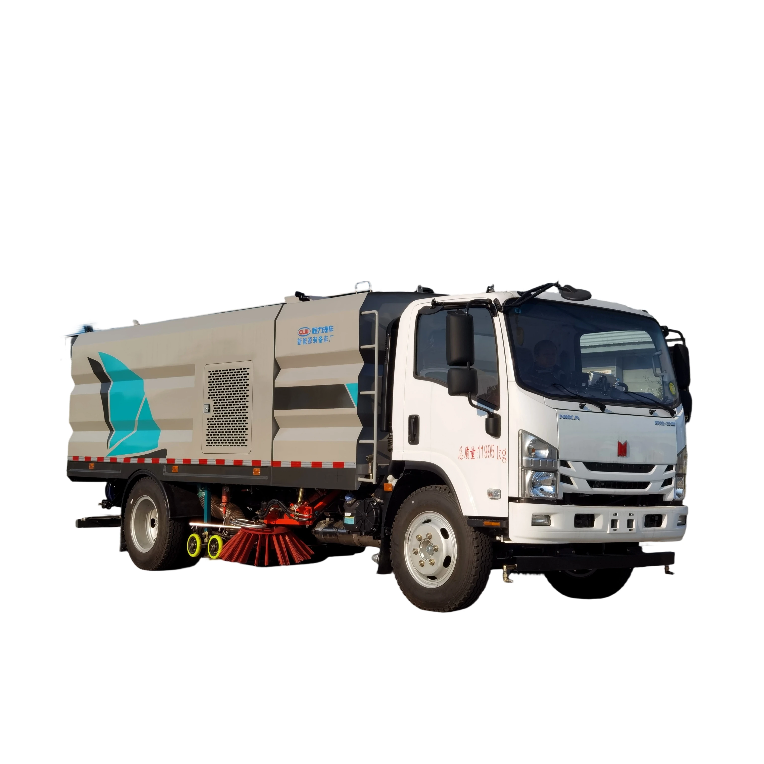 إيسوزو قينغلينغ CL5120TXS6BGX مركبة تنظيف مكان بالفرشاة مع مضخة المحرك ولوحة التروس