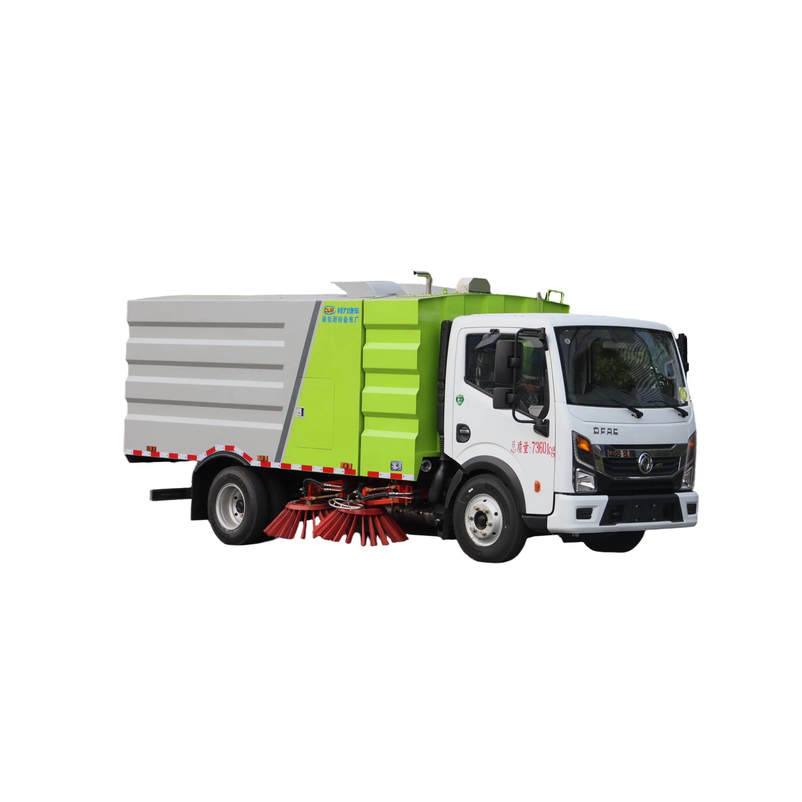 CL5070TSLE6 صغير دوليكا اروبية 6 ديزل آلي شاحنة خفيفة تنظيف الشوارع للطرق