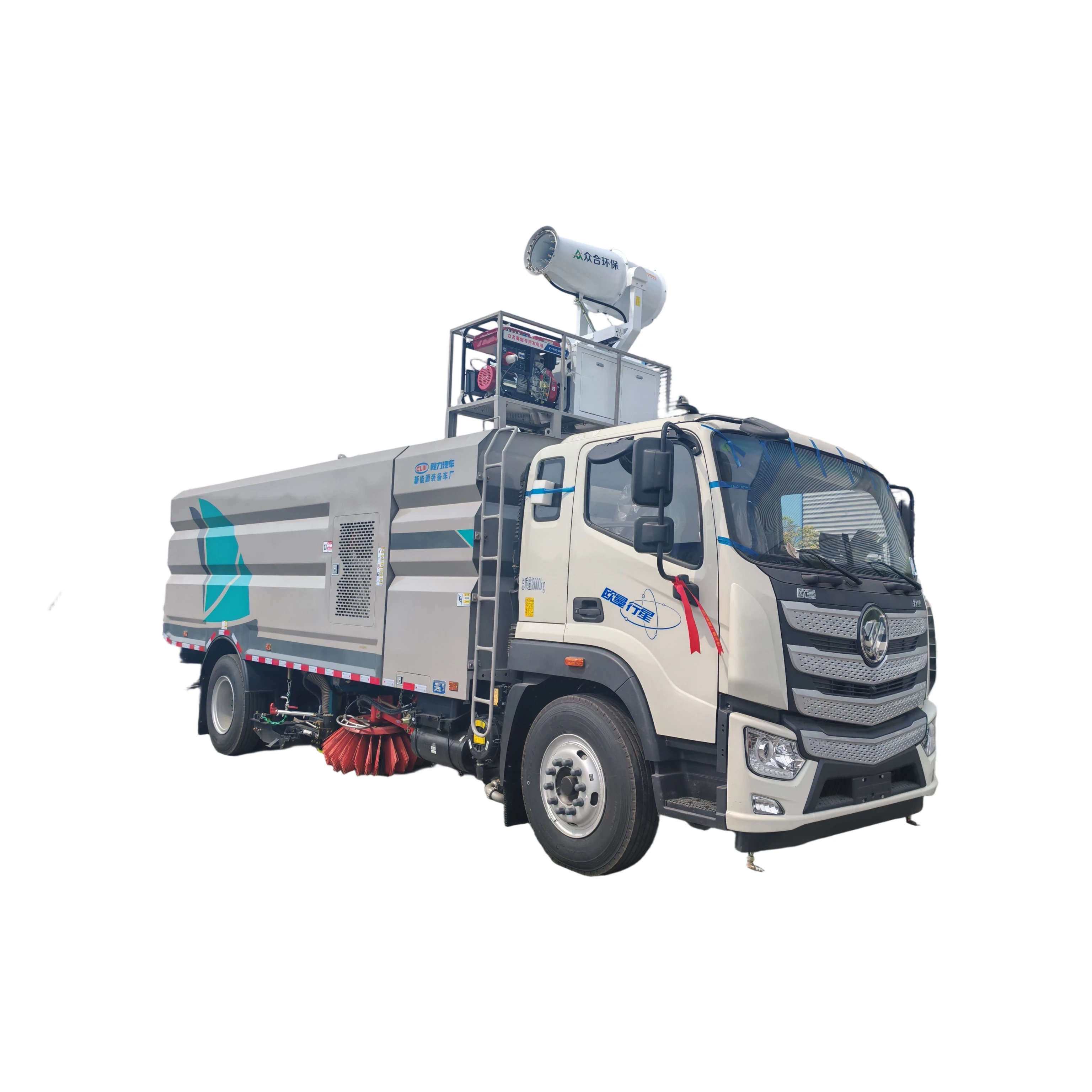 محرك Foton Ouman & نظام غسل السيارات النفطية والتنظيف CLW5182TXS6SL مع ضمان سنة واحدة