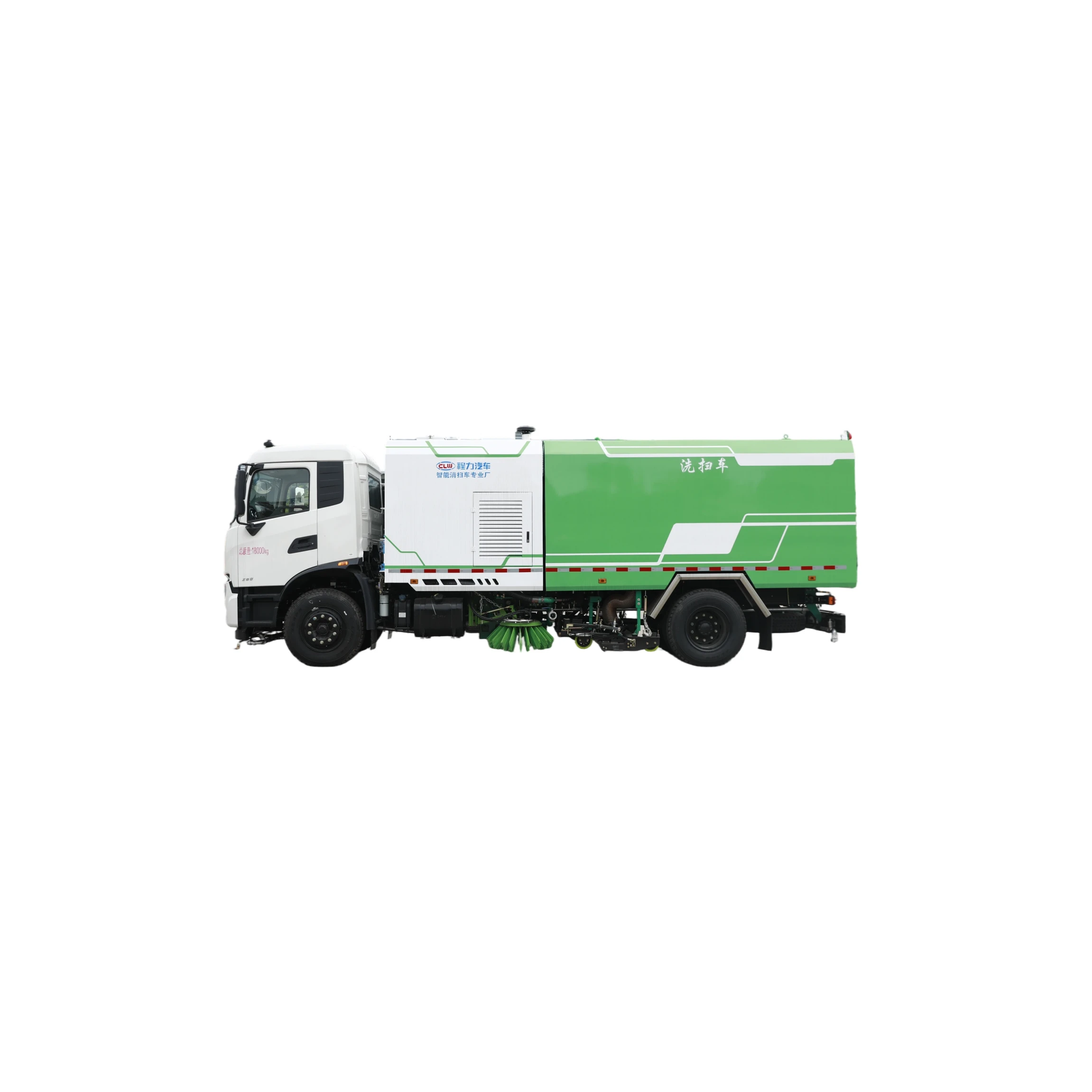 CLW5180TXSD6 Dongfeng Tianjin Cleaning and Sweeping Vehicle with Engine Gear Pump 18000kg