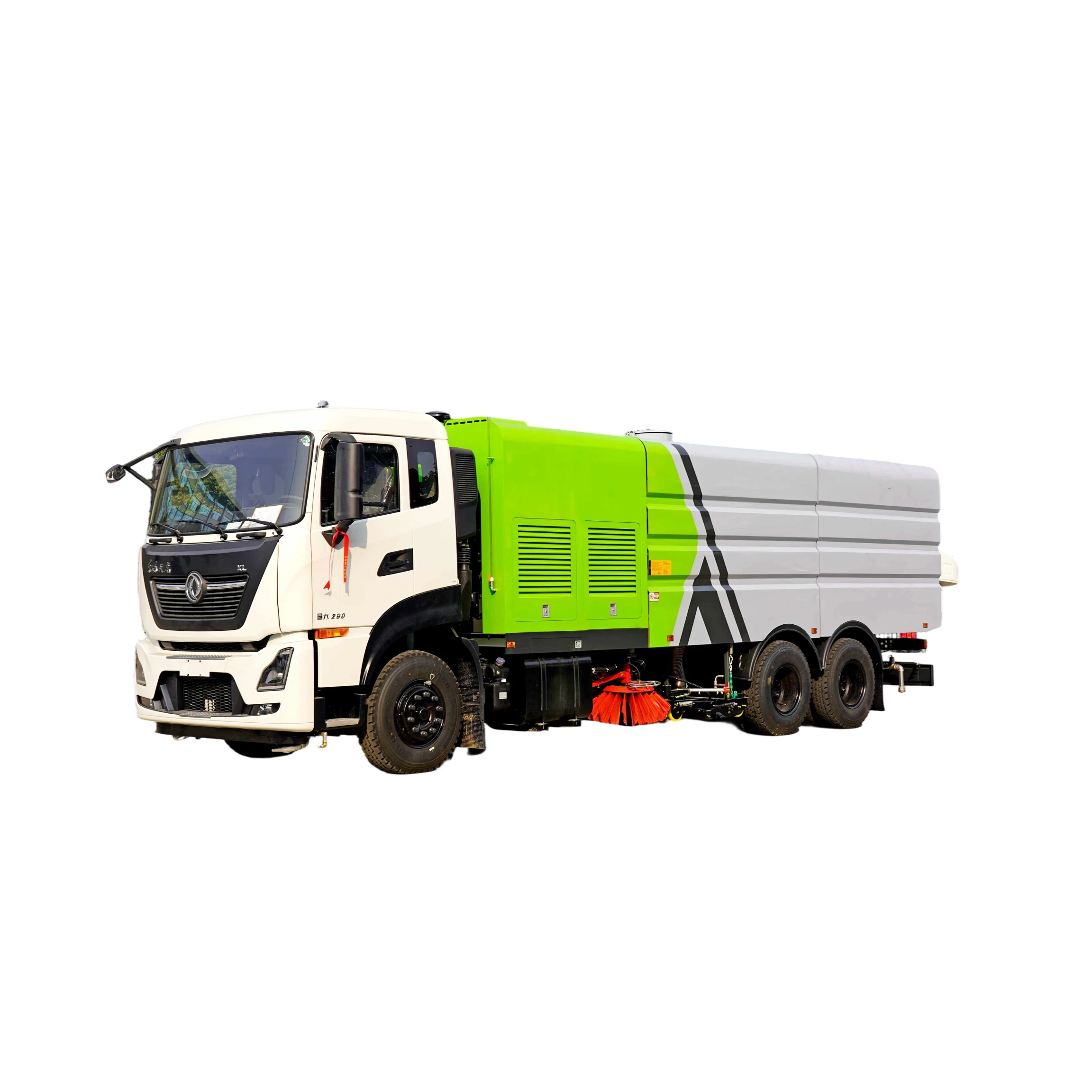 CLW5250TXSD6 Dongfeng Tianlong Car Wash and Scanning Vehicle 25000كجم قوي 9600x2510x3350ملليمتر أبعاد