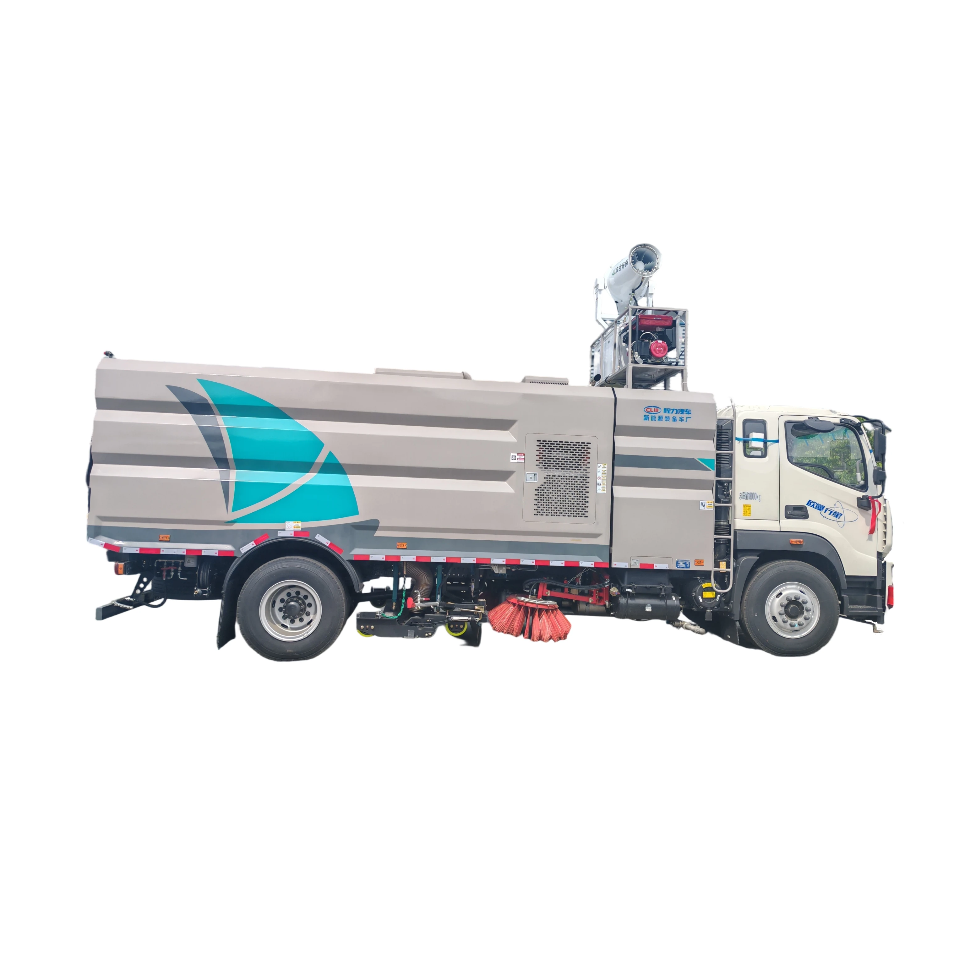محرك Foton Ouman & نظام غسل السيارات النفطية والتنظيف CLW5182TXS6SL مع ضمان سنة واحدة