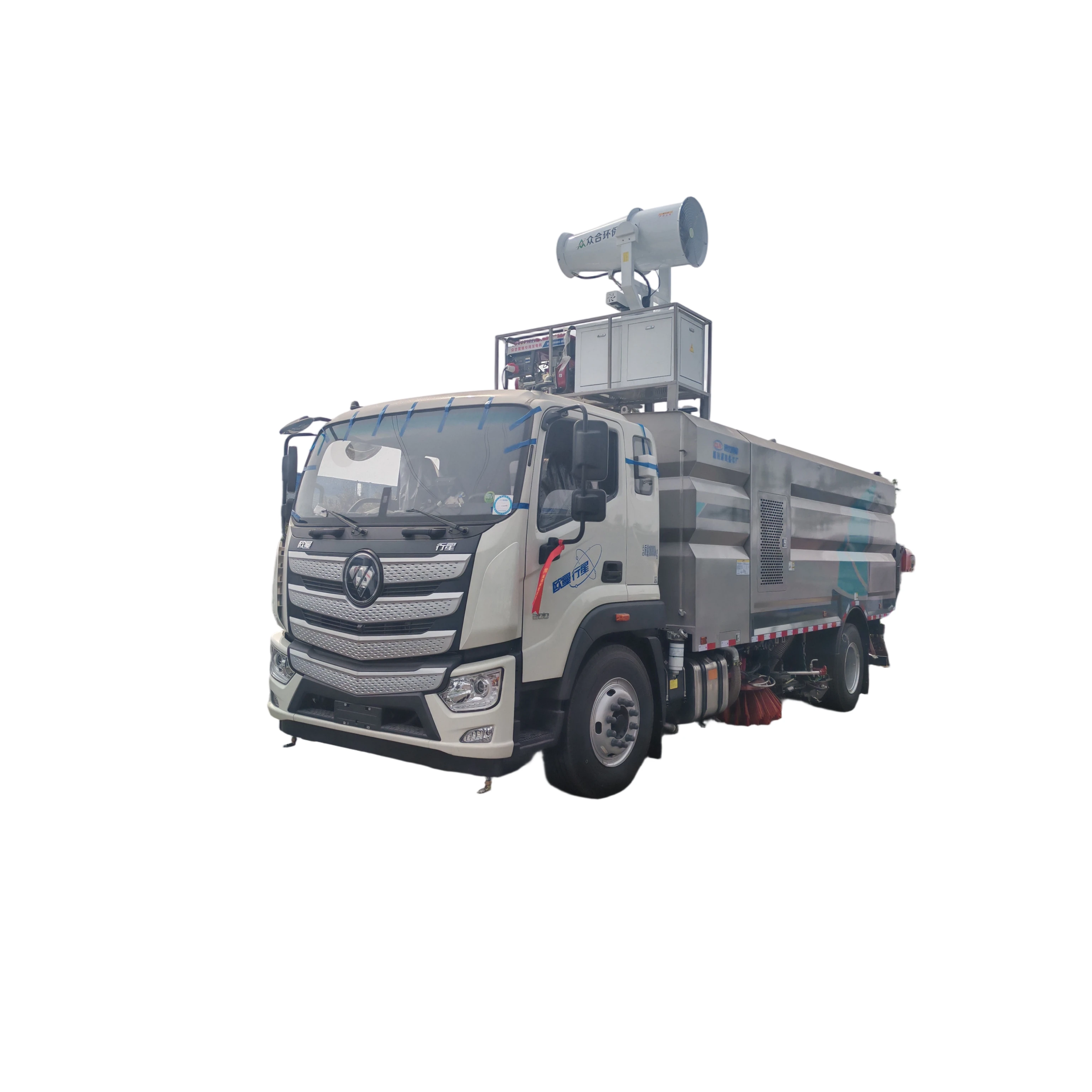 محرك Foton Ouman & نظام غسل السيارات النفطية والتنظيف CLW5182TXS6SL مع ضمان سنة واحدة