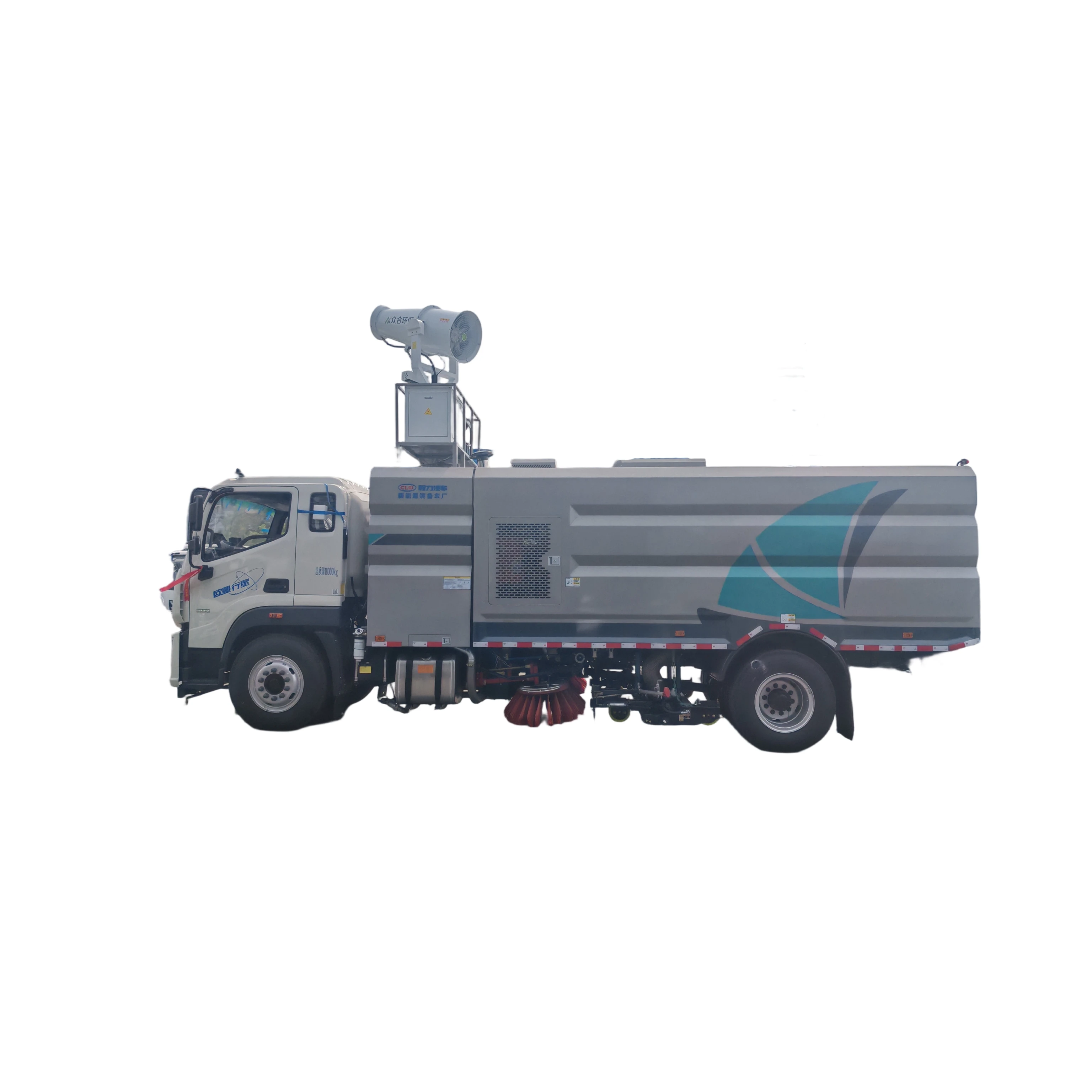 محرك Foton Ouman & نظام غسل السيارات النفطية والتنظيف CLW5182TXS6SL مع ضمان سنة واحدة