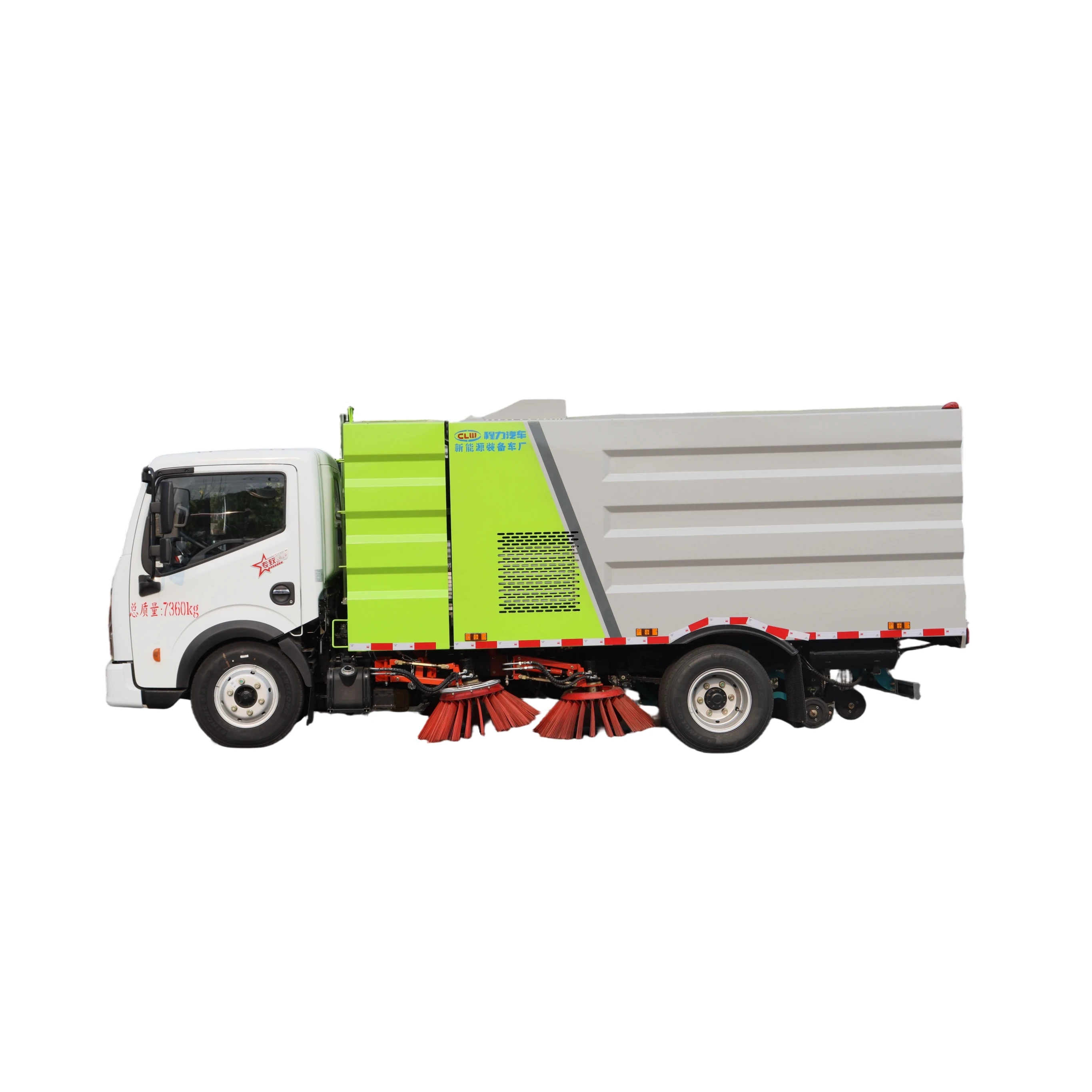 CL5070TSLE6 صغير دوليكا اروبية 6 ديزل آلي شاحنة خفيفة تنظيف الشوارع للطرق