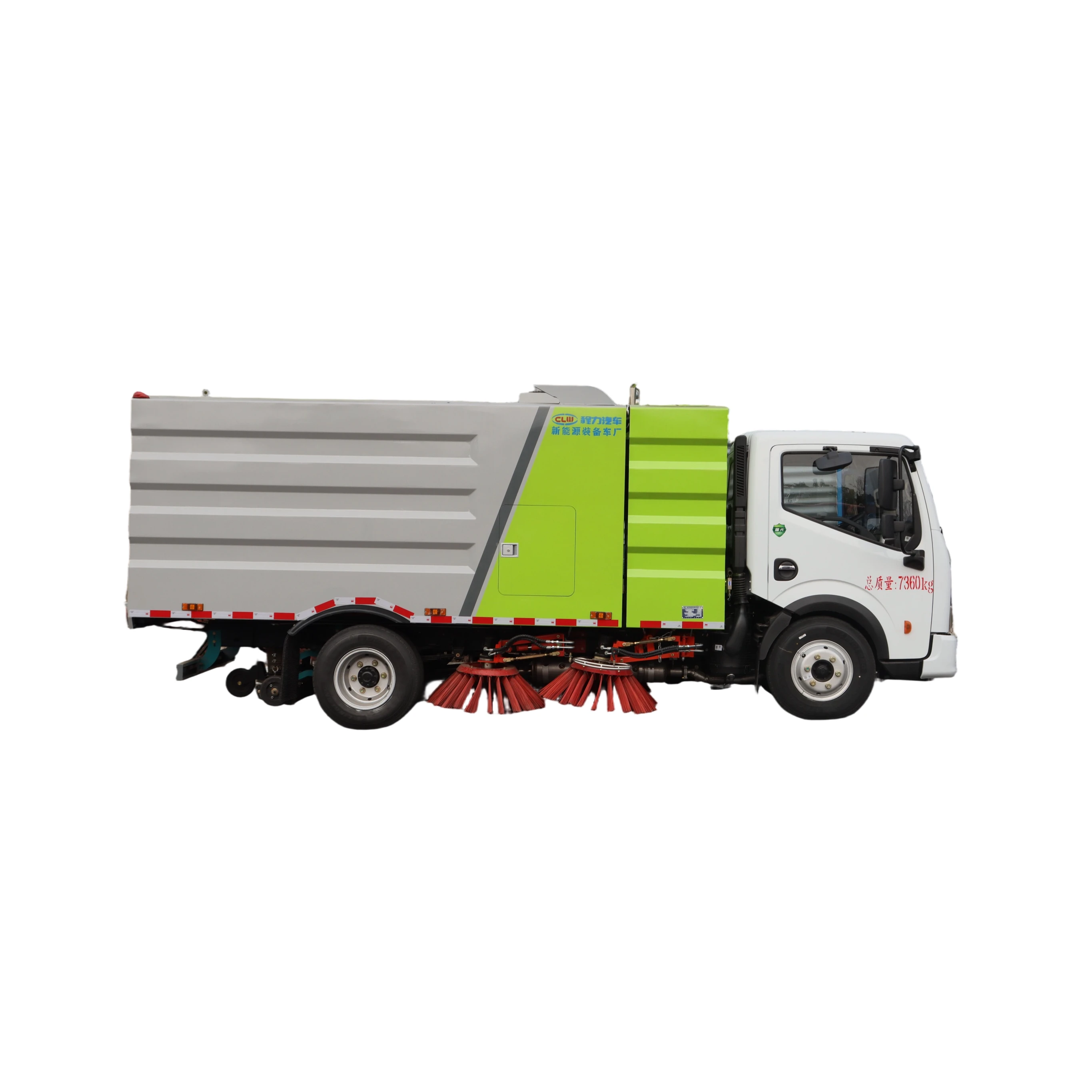 CL5070TSLE6 صغير دوليكا اروبية 6 ديزل آلي شاحنة خفيفة تنظيف الشوارع للطرق